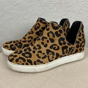 Women’s Steven by Steve Madden Leopard Print Capricel Calf Hair  Chelsea Boots